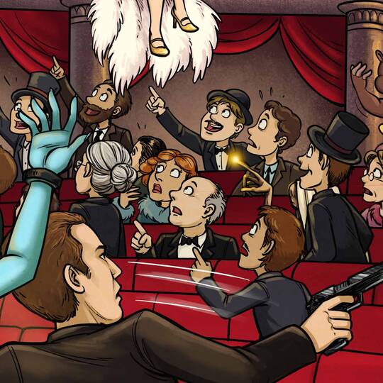Quiz 10 movies to find Theater , avec The Fifth Element, Ghostbusters, The Bodyguard.
