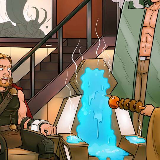 Quiz 10 MCU Movies to find Special Marvel in an experiment room, avec Captain America: The First Avenger, X-Men 2, Black Panther.