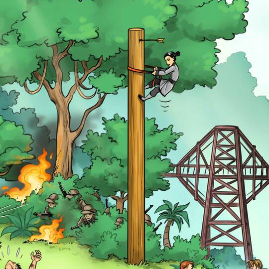 Quiz 10 films à trouver La jungle , avec Jurassic Park, Predator, N'oublie jamais.