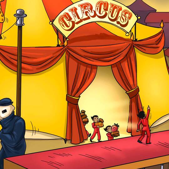 Quiz 10 films à trouver Les coulisses du cirque , avec Pinocchio, Elephant Man, Dragons.