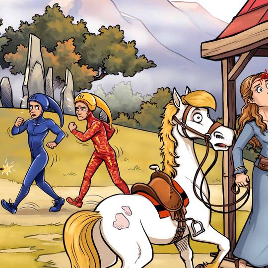 Quiz 10 séries TV à trouver Prairie , avec Heroes, Bip Bip et Coyote, The Walking Dead.
