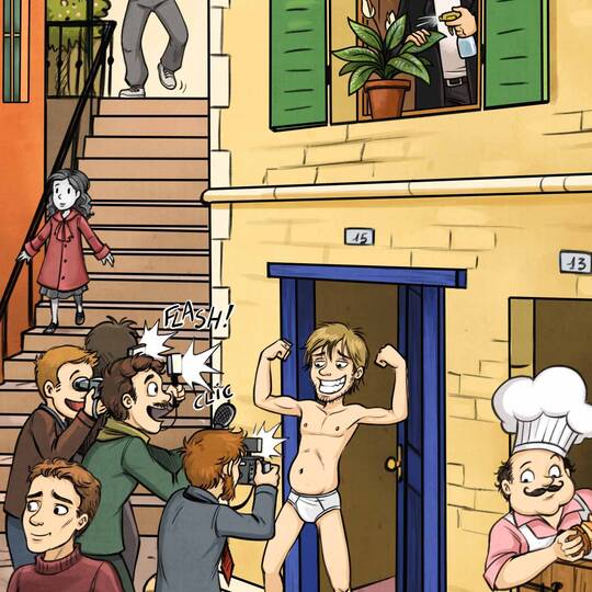 Quiz 10 films à trouver Vieille ville , avec Rocky, Le pianiste, Love Actually.