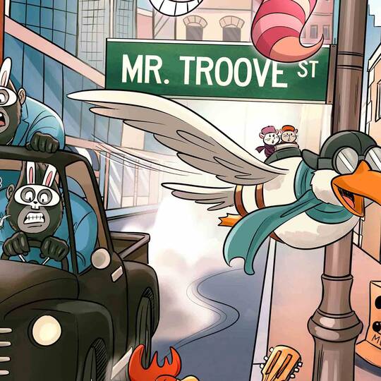 Quiz 15 movies to find Anthropomorphism , avec Alice in Wonderland, Kung Fu Panda, Zootopia.