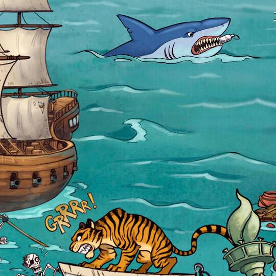 Quiz 10 films à trouver Au large des côtes , avec Pirates des Caraïbes : La Malédiction du Black Pearl, Dirty Dancing, Les Indestructibles.