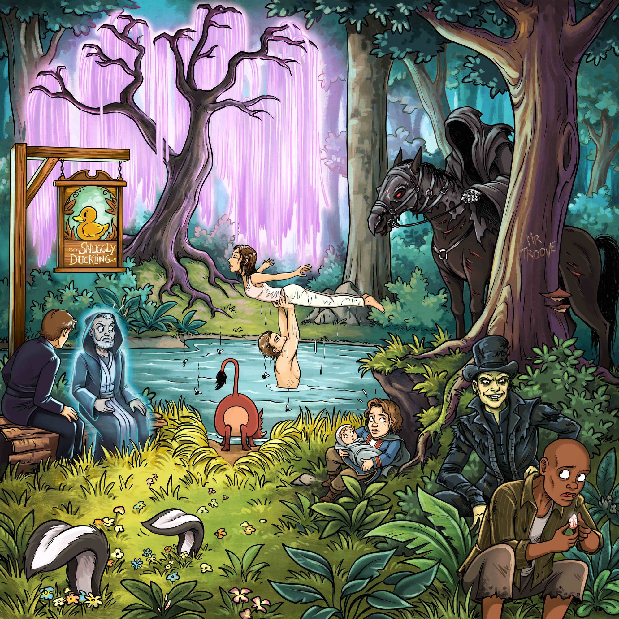 Quiz 10 movies to find Jungle river , avec Star Wars: Episode VI - Return of the Jedi, Dirty Dancing, Blood Diamond.